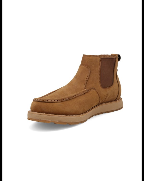 TWISTED X Male 4" Work Chelsea Wedge Sole Boot, Color: Oiled Saddle Comp Toe Cellstretch Lace Up Work Boot Oiledsaddle 7 M 5bf33c93 E68e 4e9a B46a E228fbc95e91.783b18bb0e01a194409d88b5ac153dd4
