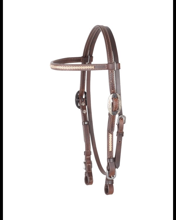 Cashel Rawhide Laced Browband Headstall