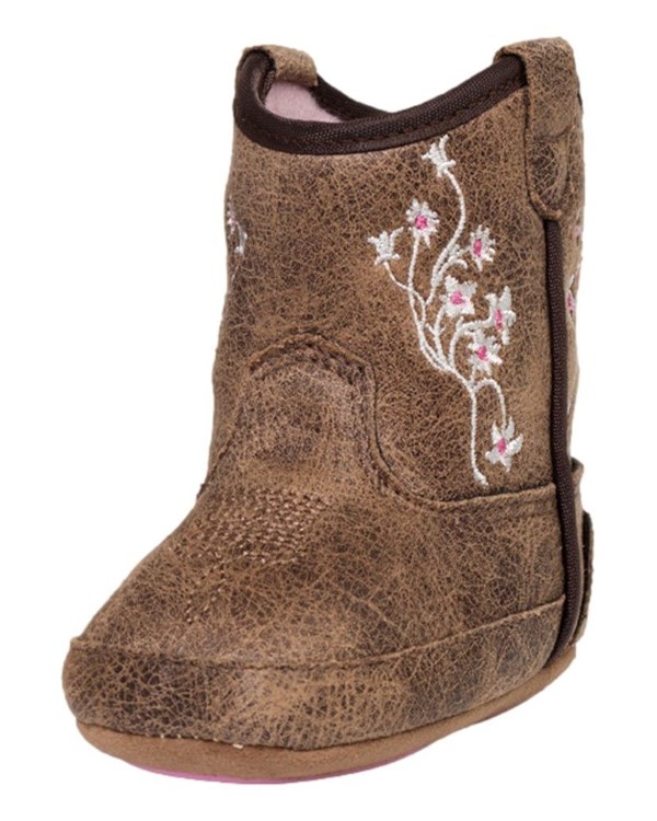 Twister Girls Sunnie Style Boot - Cheetah & Sunflower Western Cowgirl Boots With Side Zipper