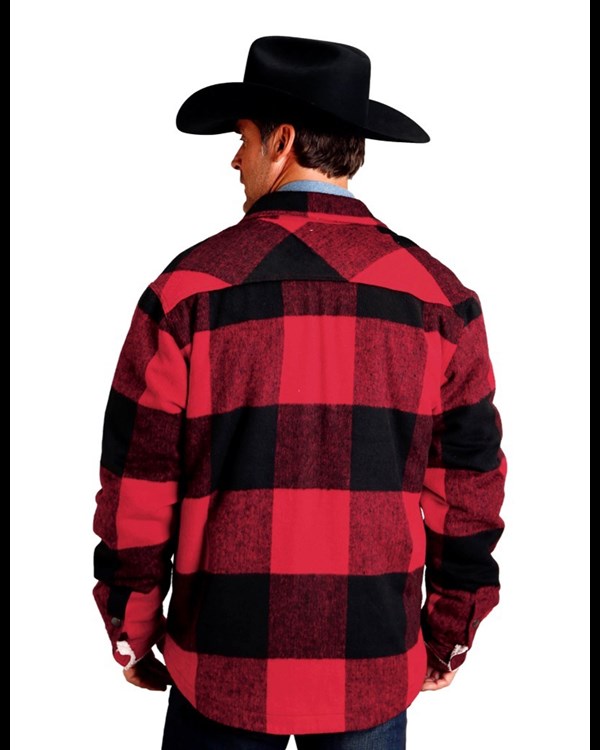 Stetson Buffalo Plaid Western Coat